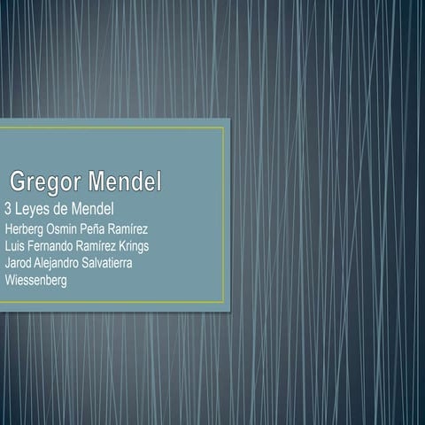 George mendel