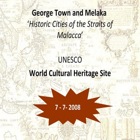 UNESCO World Heritage Site George Town