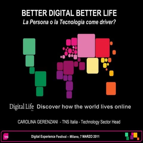 Carolina Gerenzani "Digital Life: Discover how the world lives on line"