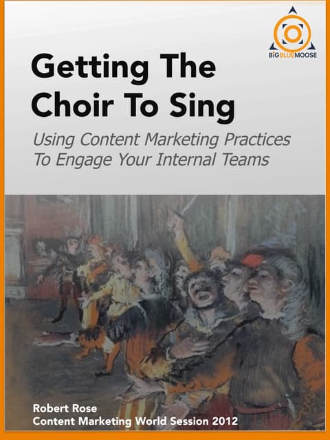 Getting The Choir To Sing