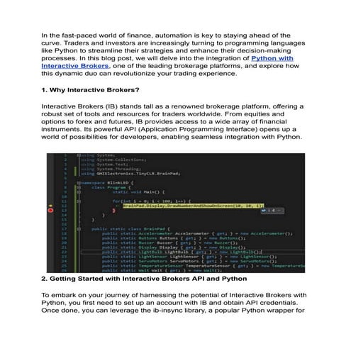 Getting Started with Interactive Brokers API and Python.pdf