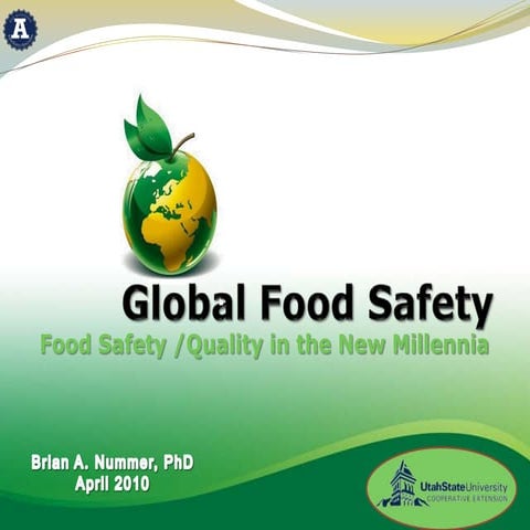 Global food safety Apr 2010