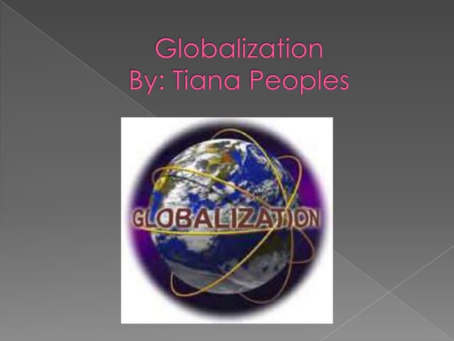 Globalization