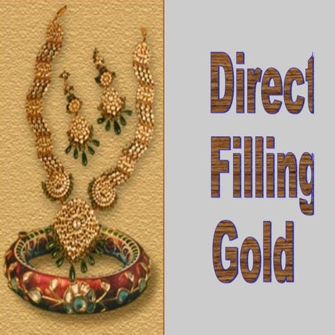 Historical: Direct Gold Restorations