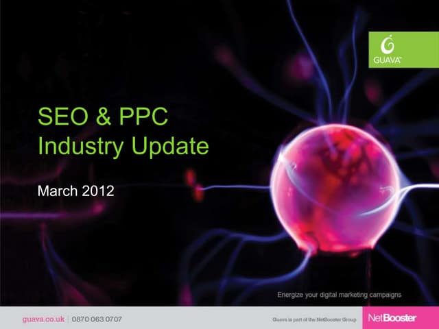 March SEO Industry Update 2012