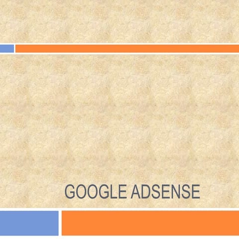 Google ad sense (Dec 2013)