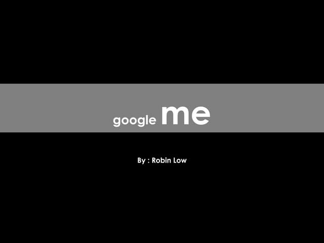 Google me