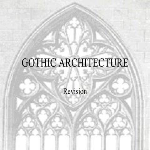 Gothic Architecture