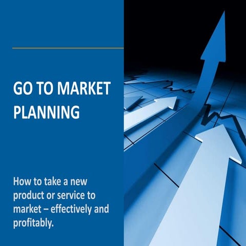 Go to market planning