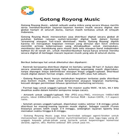 Gotong Royong Music