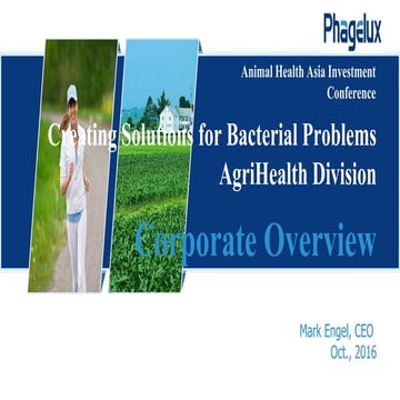 Mark Engel, CEO, Phagelux