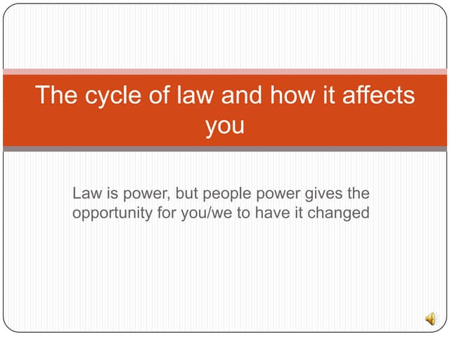 Grade 10   Law And How It Affects You