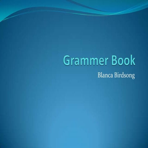 Grammer book