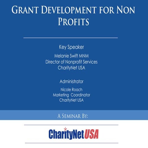 Grant Funding for Nonprofit Organizations