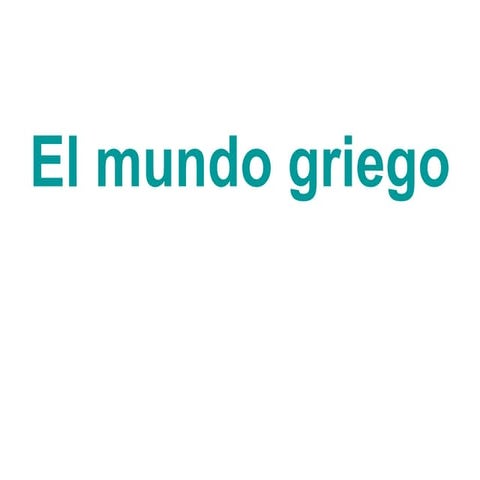 Grecia 1º ESO