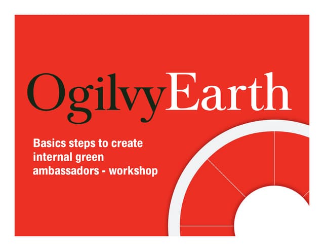 Stephen Hale, Ogilvy Earth, National Green Brands Forum, June 17th 2010, Melb...