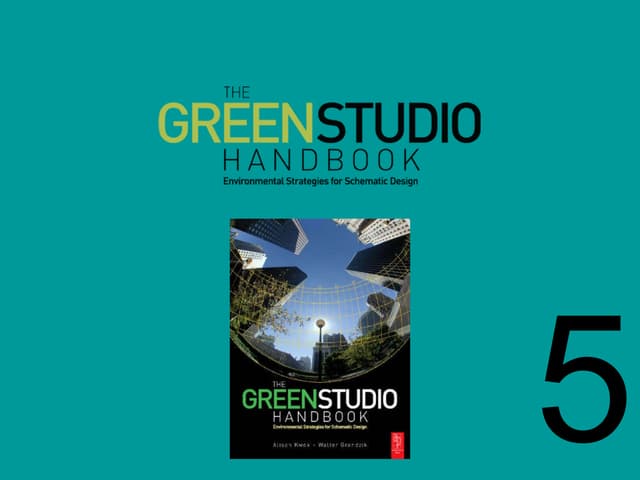 Green Studio Handbook - Part 5