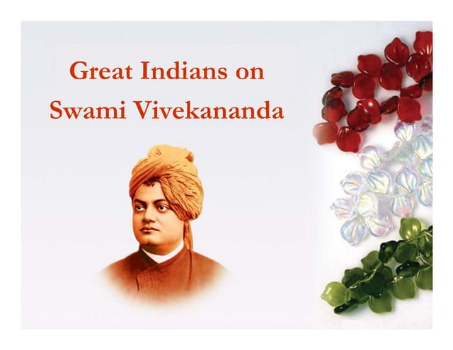 Greta indians on swami vivekananda