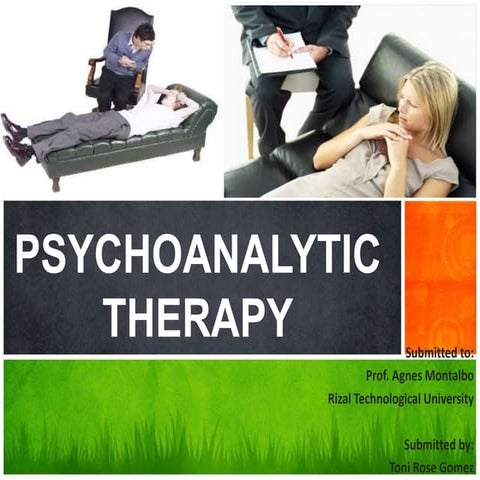 Psychoanalytic Therapy