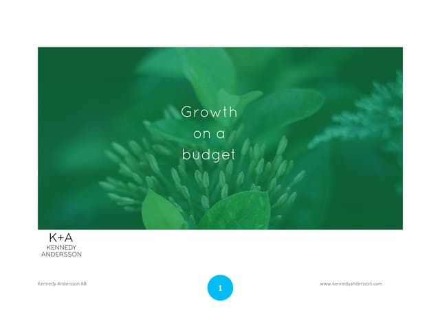 Using Growth Hacking & Inbound Marketing To Grow On A Budget