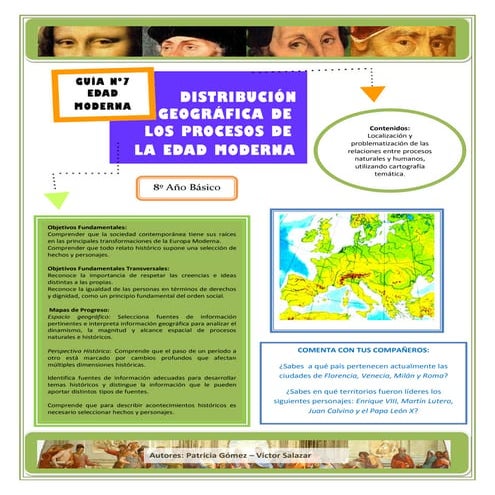 Guía nº7 distribución geográfica de los procesos de la edad moderna