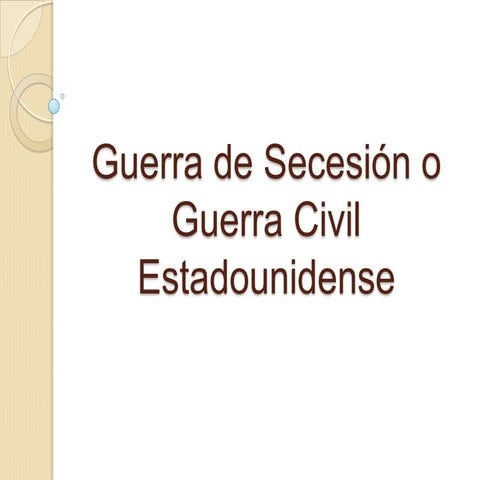 Guerra civil estadounicense