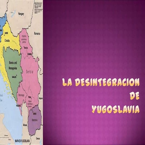 Guerras de yugoslavia