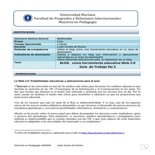 Guía de trabajo no 5