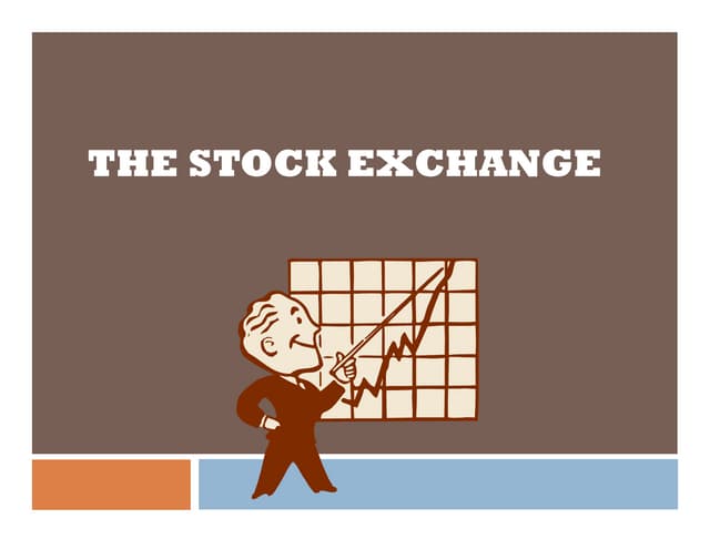 Stock Exchange Details