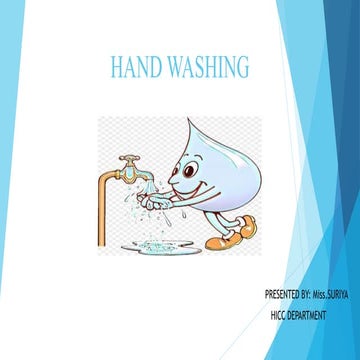 hand washing ppt