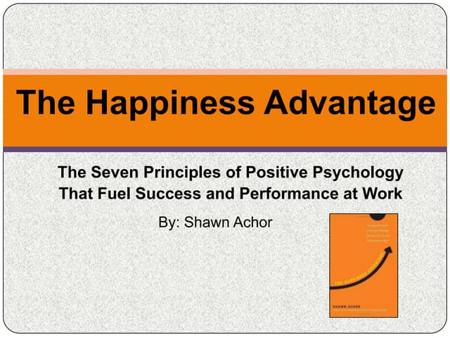 Happiness advantage