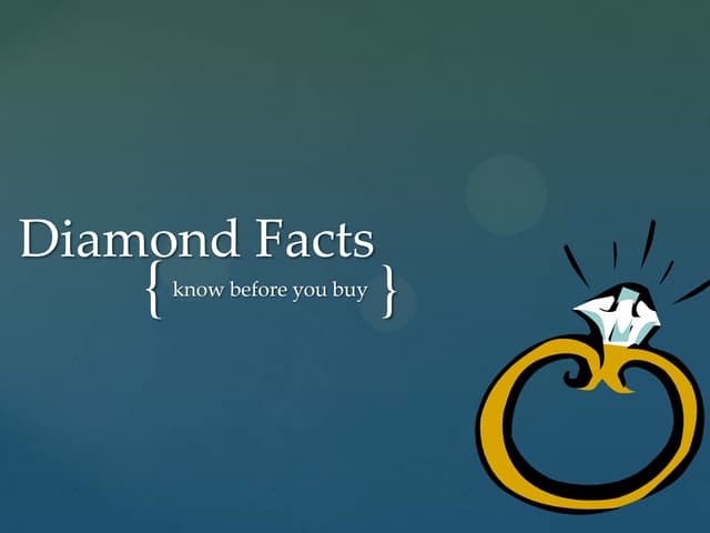 Diamond Facts