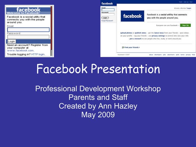 Facebook Presentation