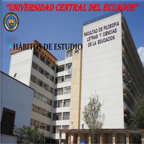 Hábitos de estudio