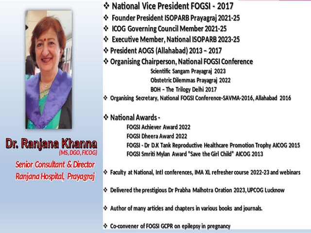 Hypertensive disorders in pregnancy by Dr. Ranjana