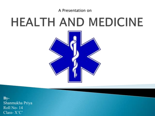 Health and medicine