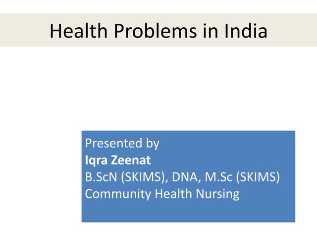 health problems in India .pdf