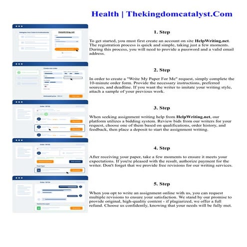 Health Thekingdomcatalyst.Com. Online assignment writing service.