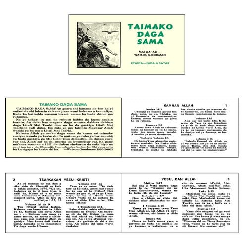 Help from above hausa