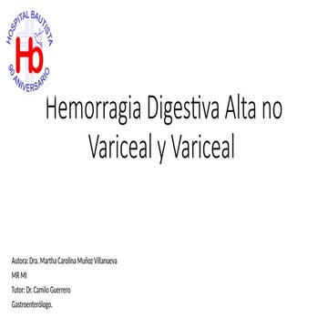 Hemorragia Digestiva Alta no Variceal y Variceal.pptx