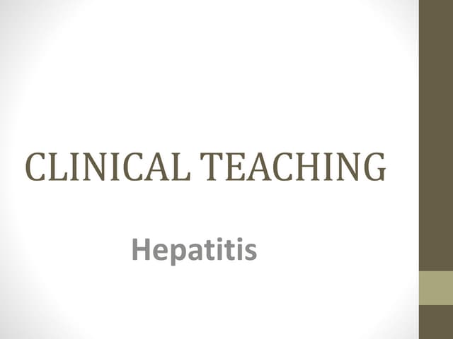 Hepatitis