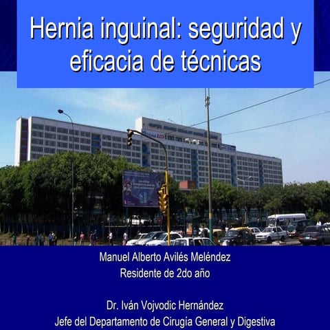 Cirugía de la Hernia inguinal
