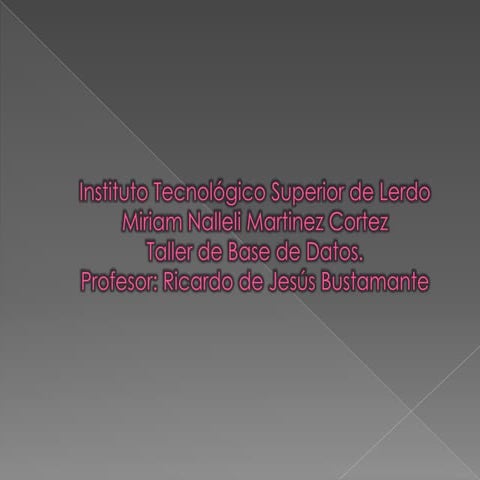 Herramientas De Control