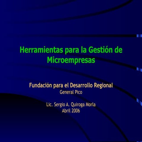 Herramientas Para Emprendedores