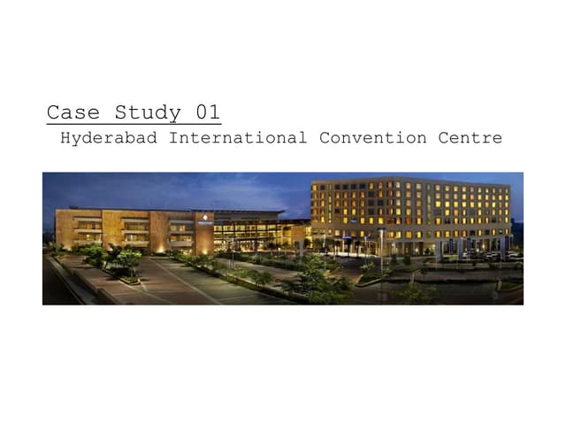 Hyderabad International Convention Centre (HICC) Complete Plans