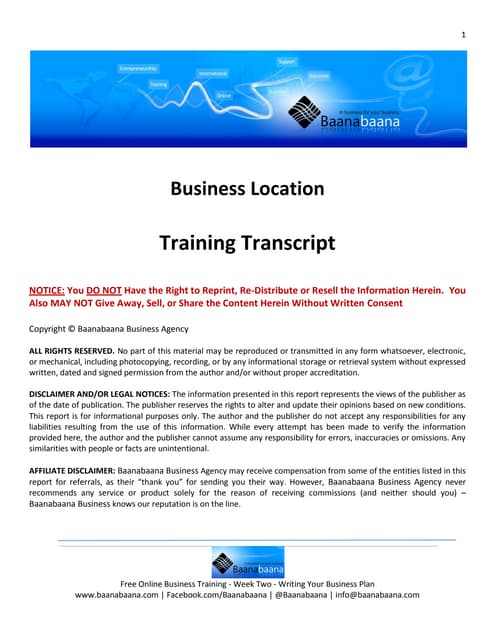 Hiring & Managing Small Business Employees   Training Transcript