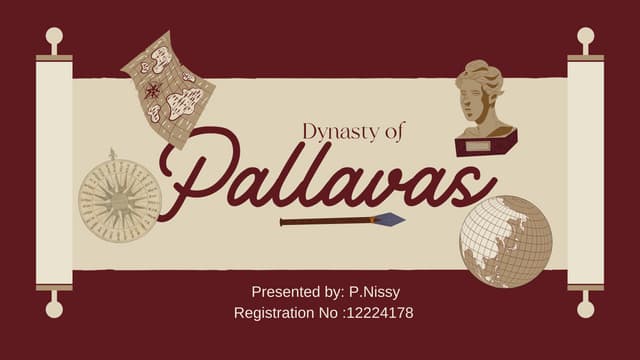 Dynasty of pallavas