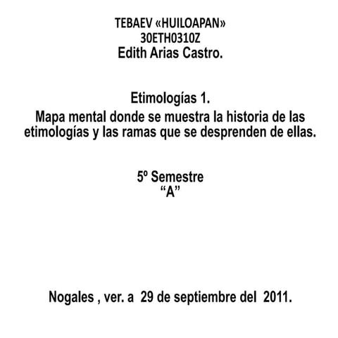 Historia de la eti.