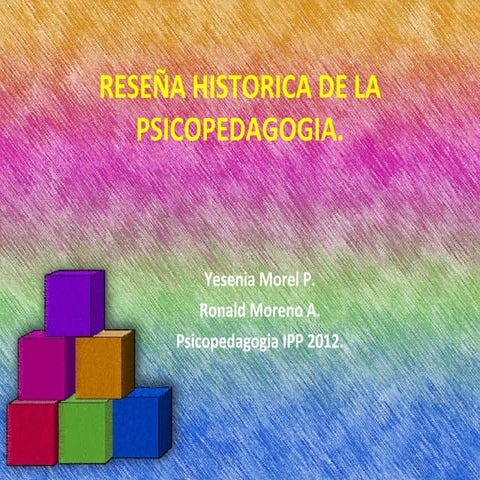 Historia Psicopedagogia en Chile