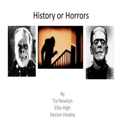 History of horrors